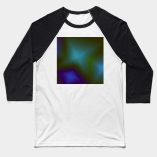 blue green black abstract texture Baseball T-Shirt